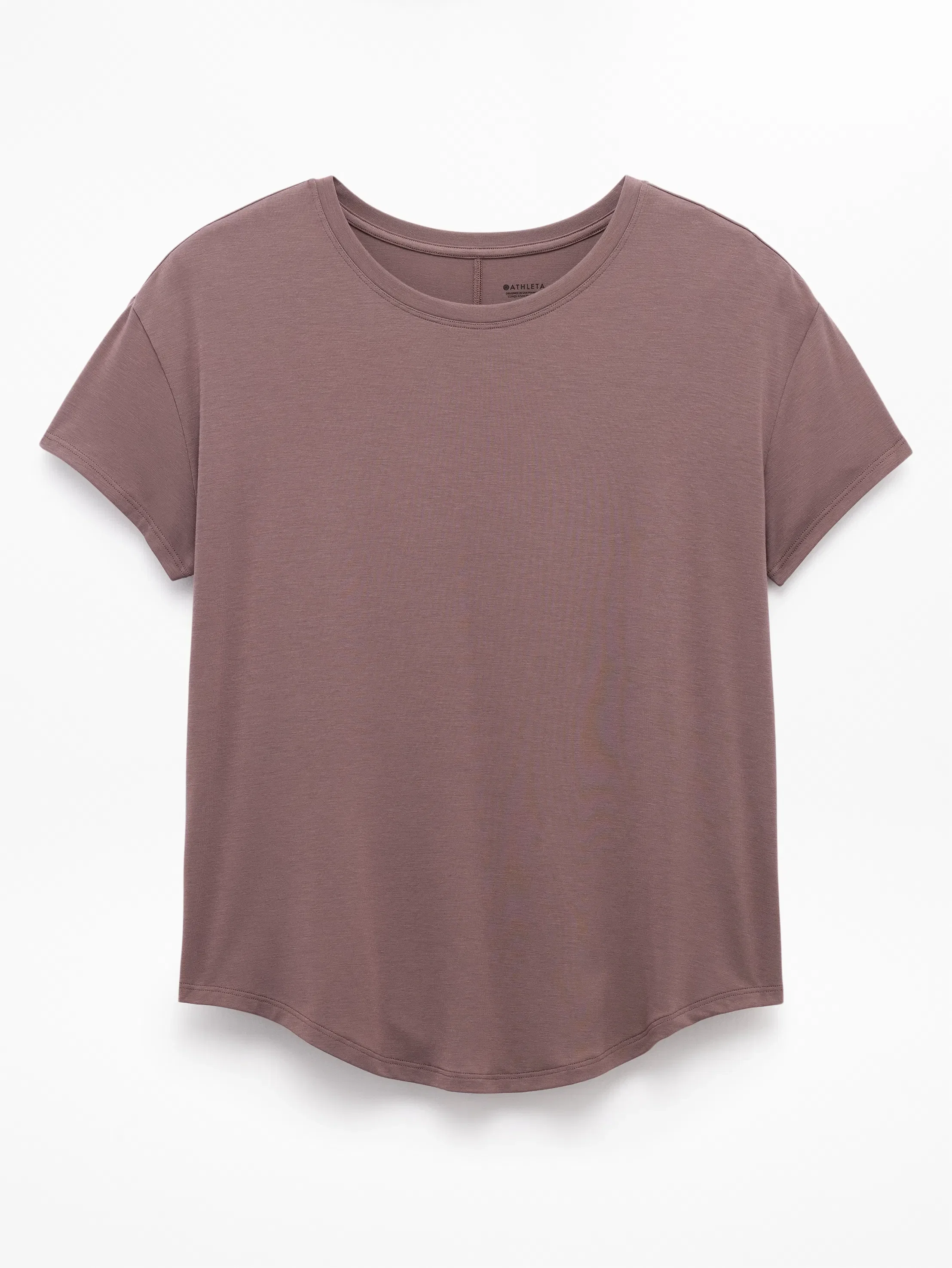 Athleta Move With Ease T-Shirt - Brown (Driftwood)