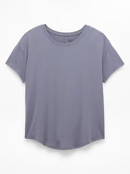 Athleta Move With Ease T-Shirt - Gray (Slate)