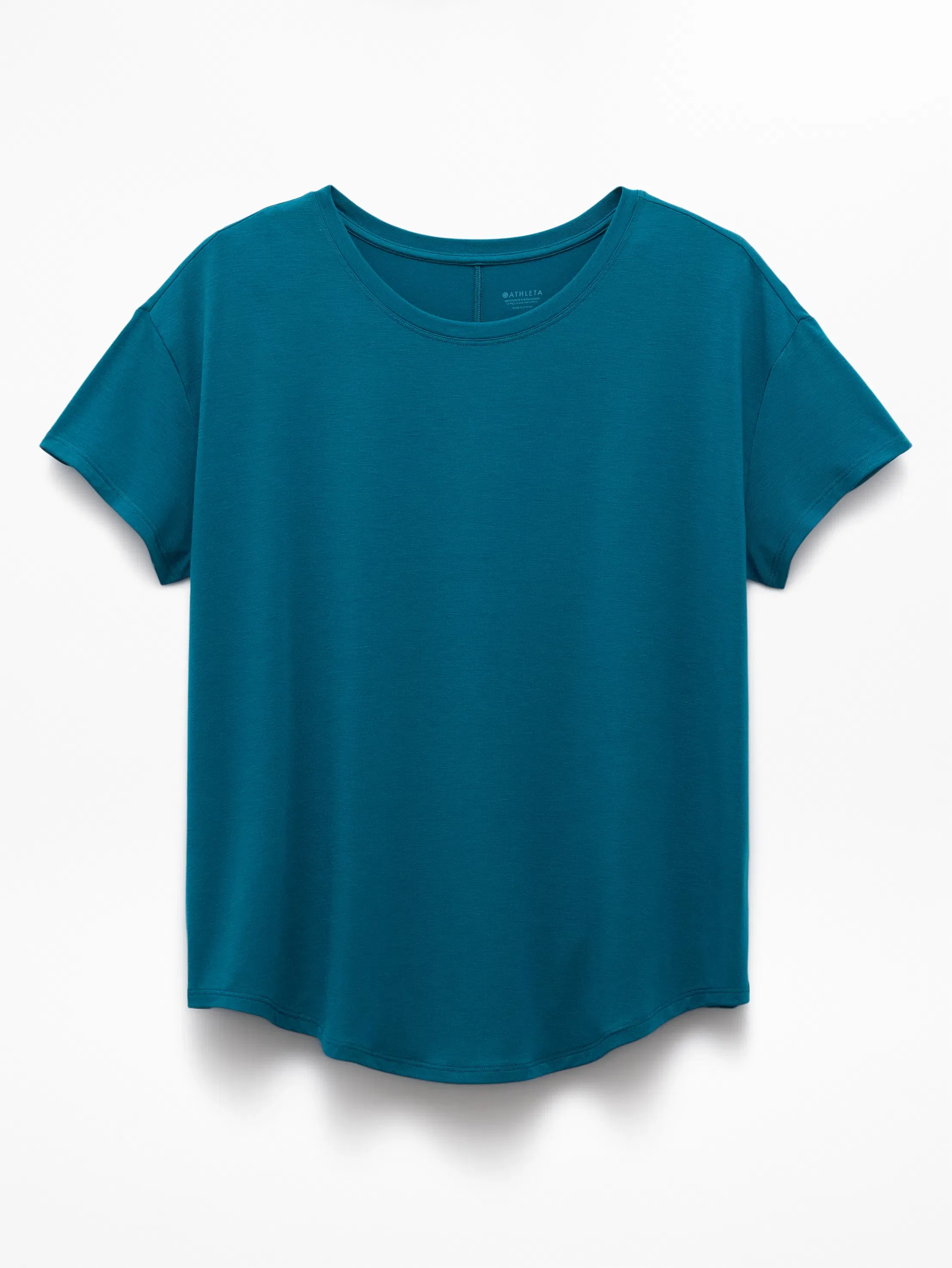 Athleta Move With Ease T-Shirt - Green (Coastal Teal)