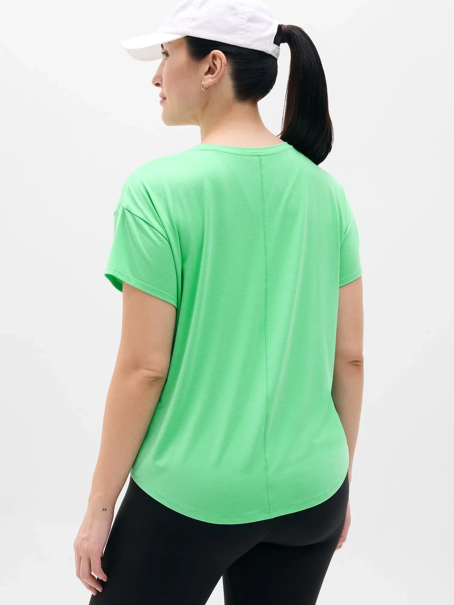 Athleta Move With Ease T-Shirt - Green (Palmetto)