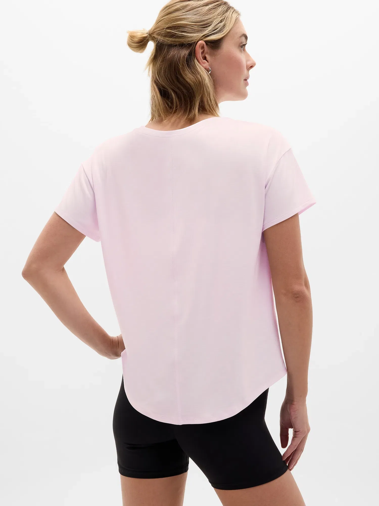 Athleta Move With Ease T-Shirt - Pink (Ballet)