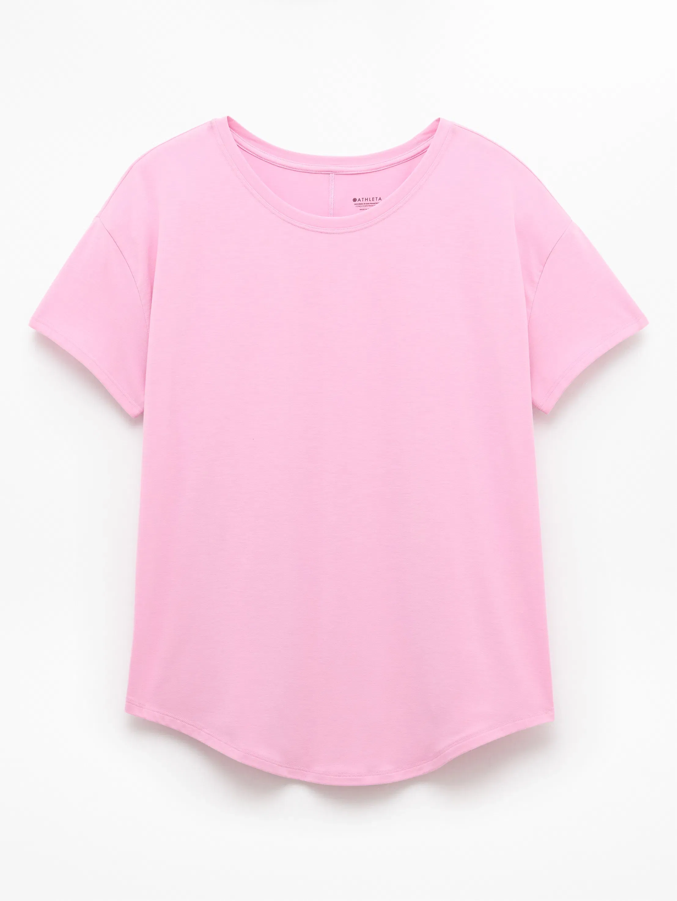 Athleta Move With Ease T-Shirt - Pink (Waterlily)