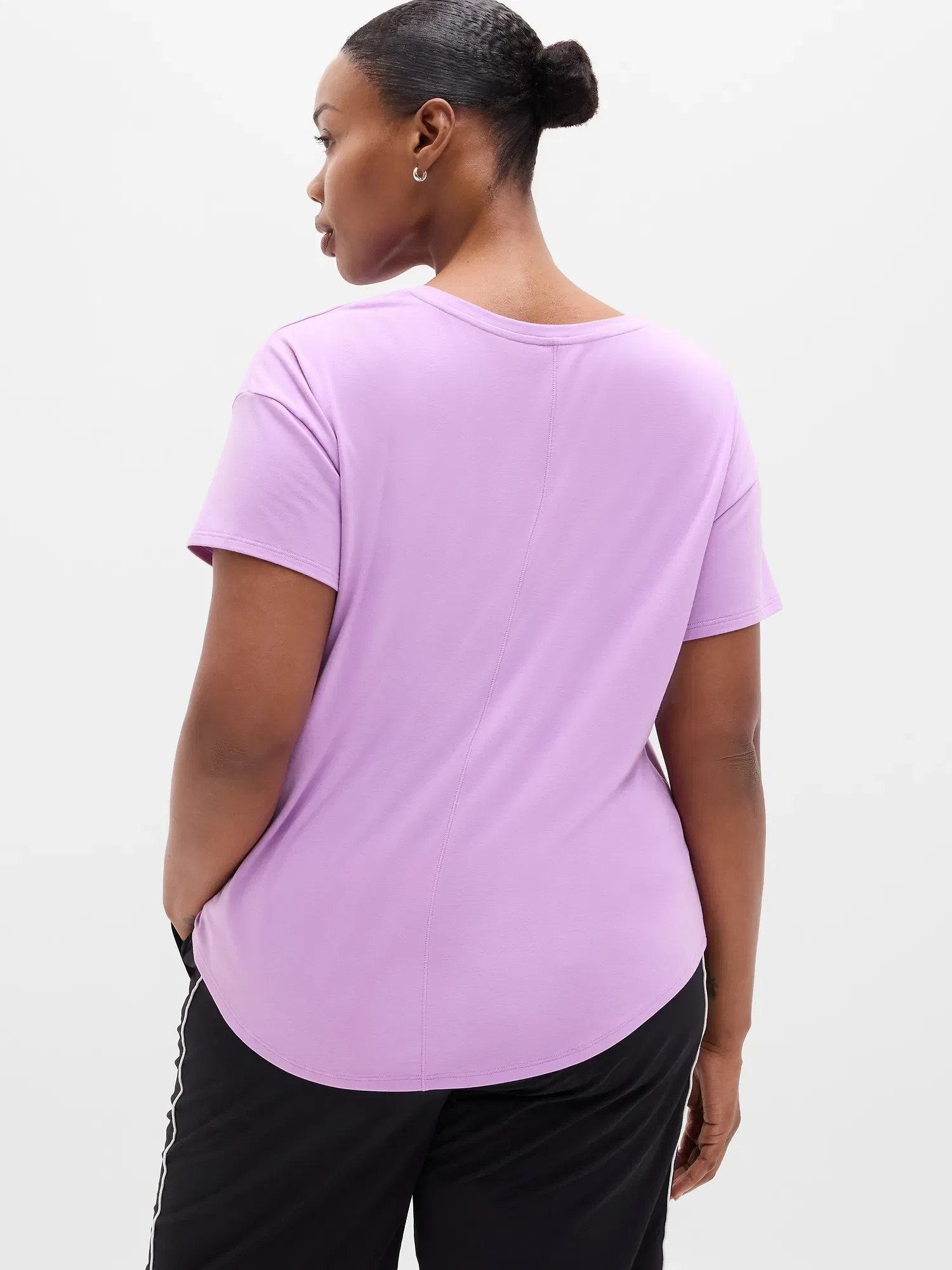Athleta Move With Ease T-Shirt - Pink (Wildflower)