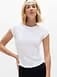 Athleta Perfect Rib T-Shirt - White (BRIGHT WHITE)