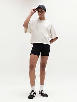 Athleta Seasoft T-Shirt - Beige (Bone)