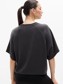 Athleta Seasoft T-Shirt - Black (Black)