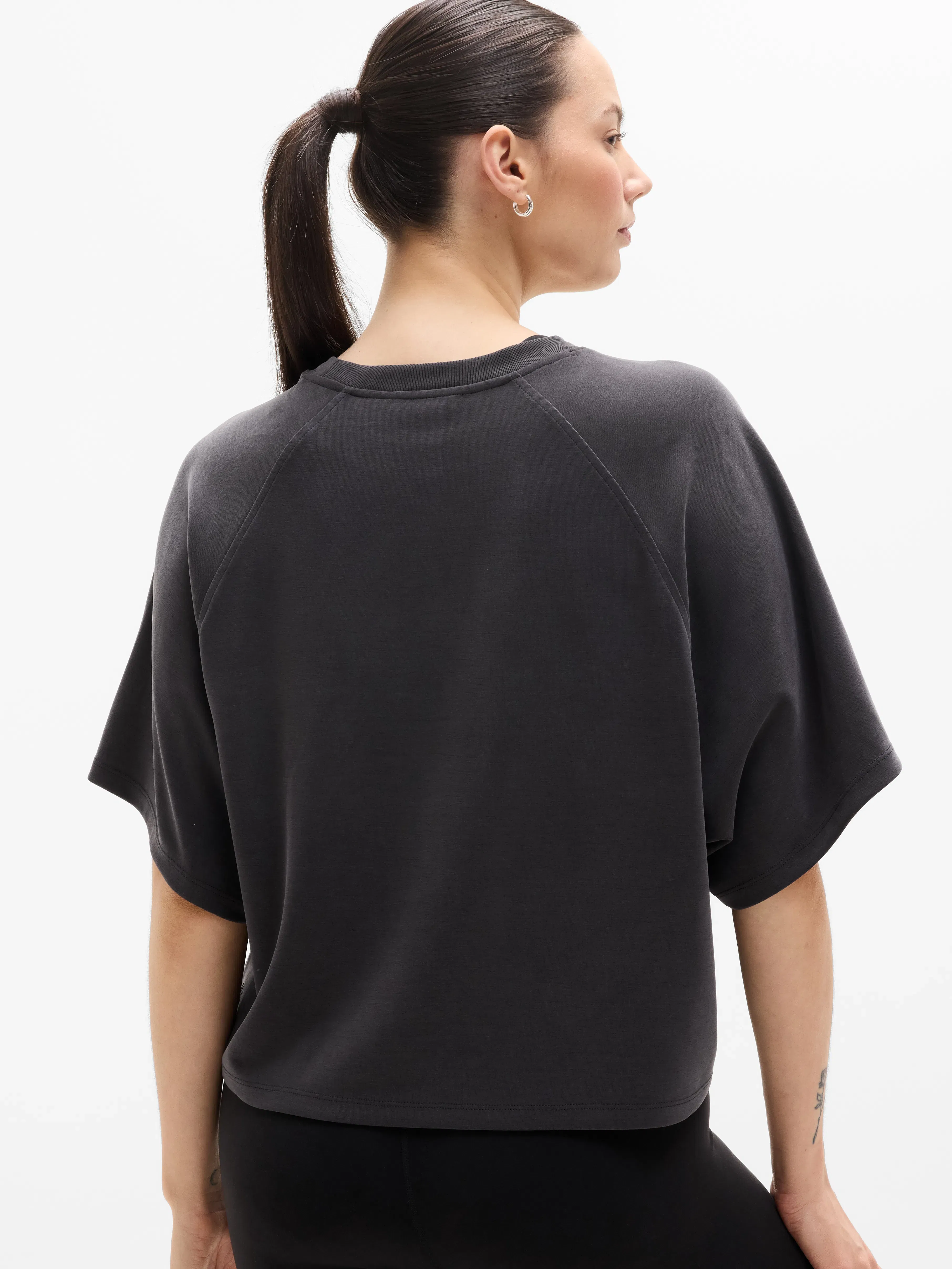 Athleta Seasoft T-Shirt - Black (Black)