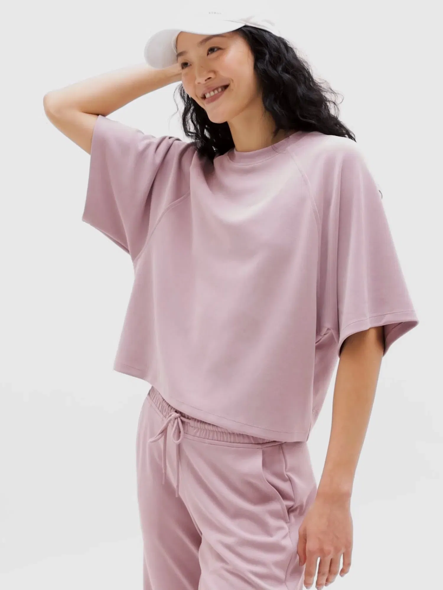 Athleta Seasoft T-Shirt - Pink (Blush)