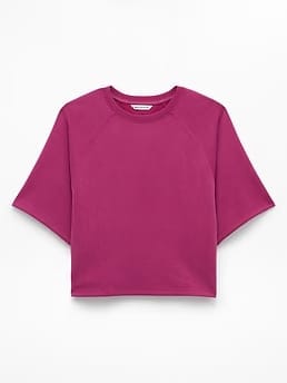 Athleta Seasoft T-Shirt - Purple (Wildberry)