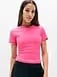Athleta Signature Rib Crop T-Shirt - Pink (Cerise)