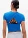 Athleta Transcend Open Back T-Shirt - Blue (Breaker)