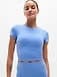 Athleta Transcend Open Back T-Shirt - Blue (Waterfall)