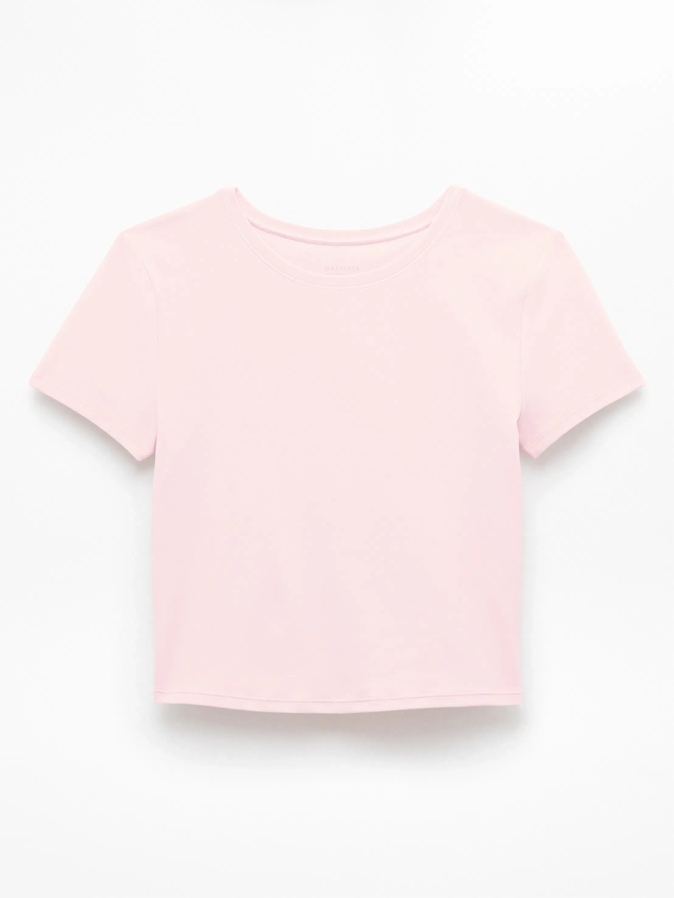 Athleta Transcend Open Back T-Shirt - Pink (Pink Sand)
