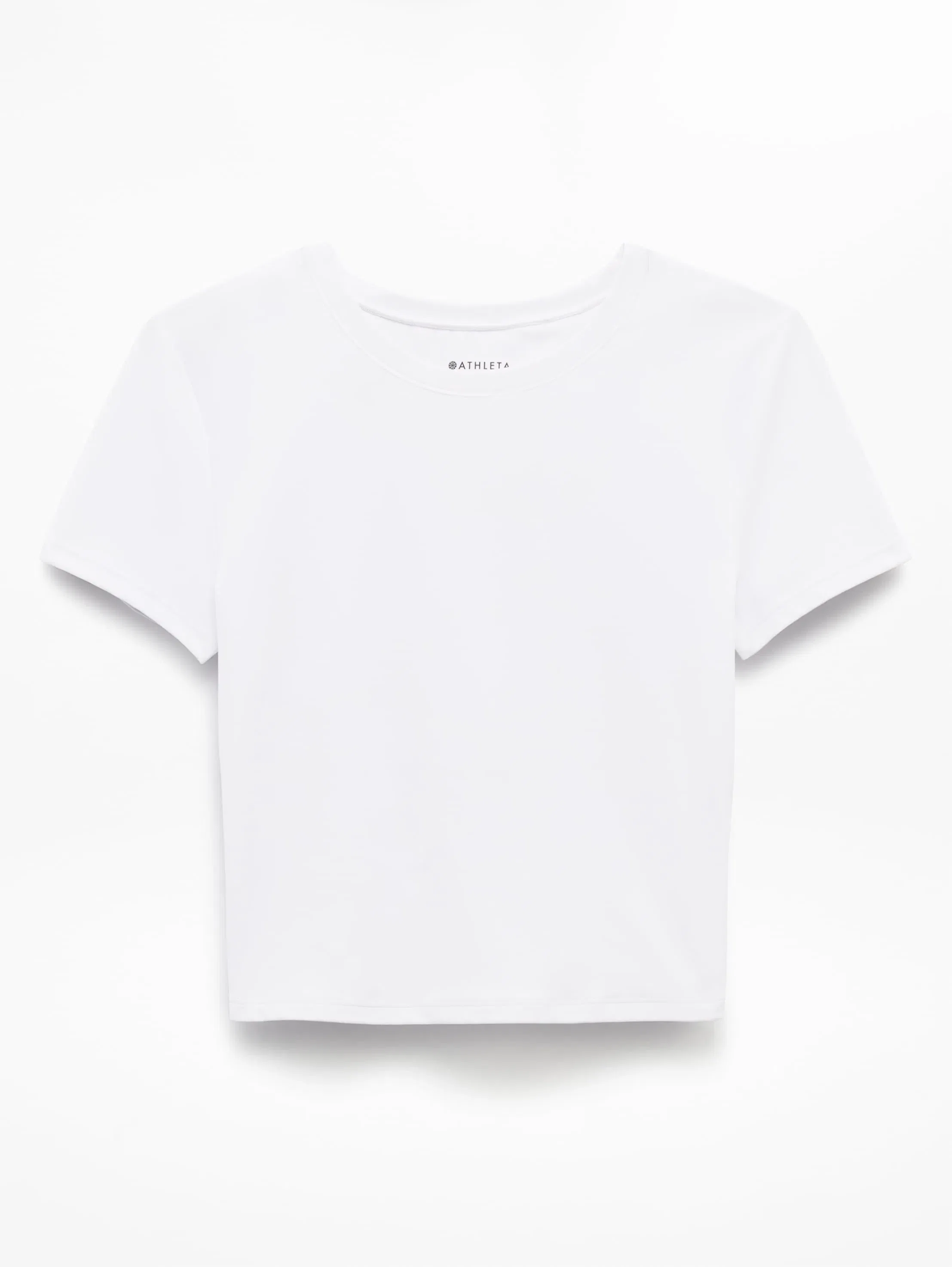 Athleta Transcend Open Back T-Shirt - White (Bright White)