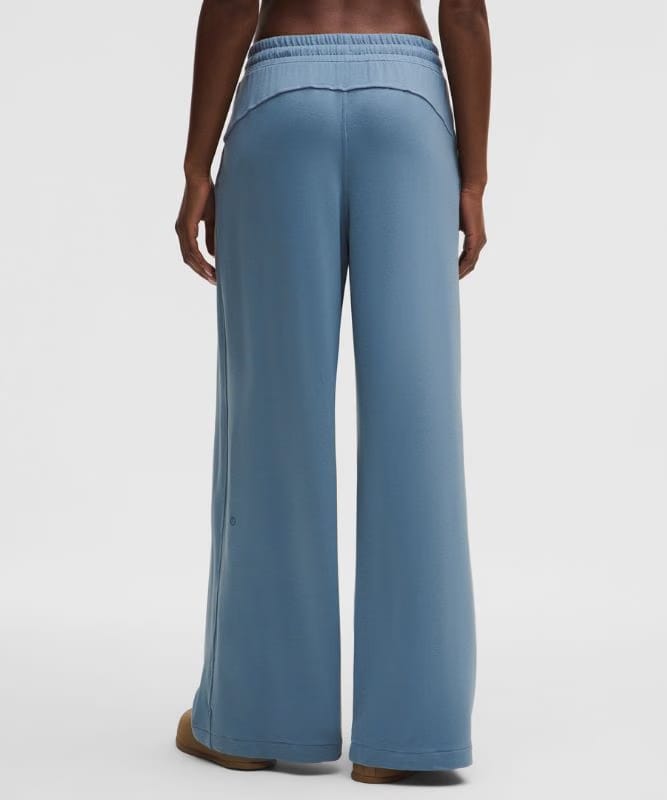 lululemon BeCalm High-Rise Pleated Extra-Wide Leg Pant *Updated Fabric - Black