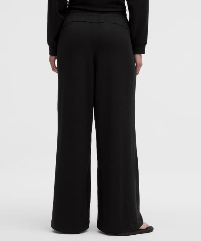 lululemon BeCalm High-Rise Pleated Extra-Wide Leg Pant Updated Fabric *Asia Fit - Black