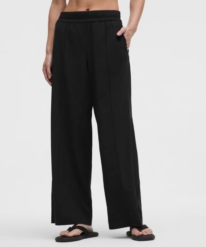 lululemon Breezily Mid-Rise Pants *Asia Fit - Black