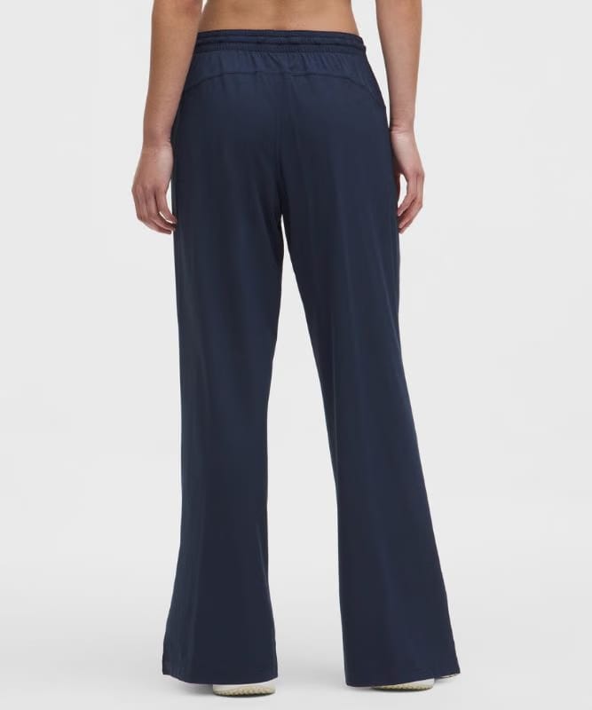 lululemon Court Rival Wide-Leg Track Pants *Asia Fit - Club Blue/White