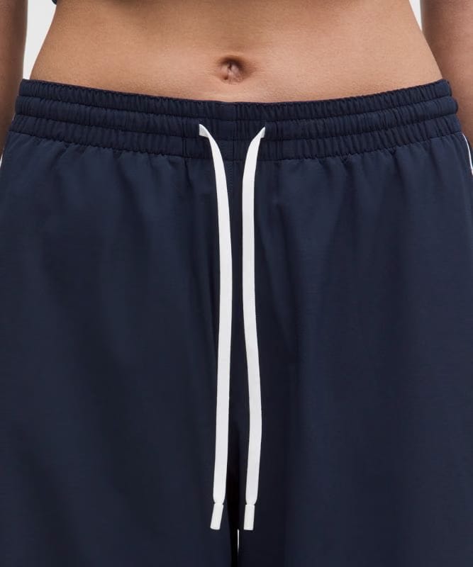 lululemon Court Rival Wide-Leg Track Pants *Asia Fit - Club Blue/White