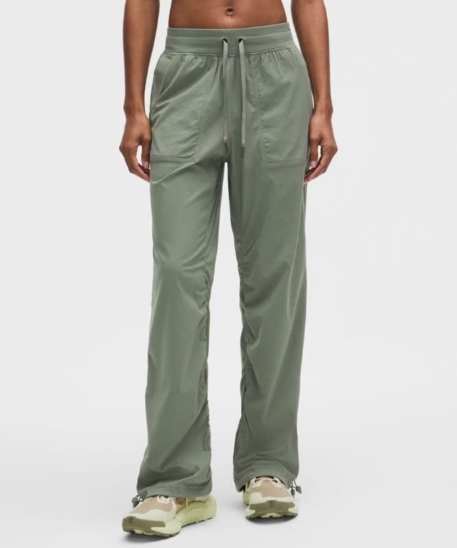lululemon Dance Studio Relaxed-Fit Mid-Rise Pant - Willow Leaf