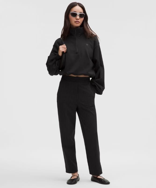 lululemon Daydrift High-Rise Tapered Trouser *Asia Fit - Black/Light Ivory