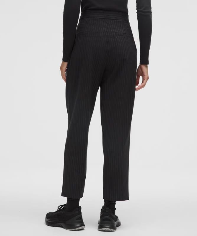lululemon Daydrift High-Rise Tapered Trouser *Regular - Black/Light Ivory