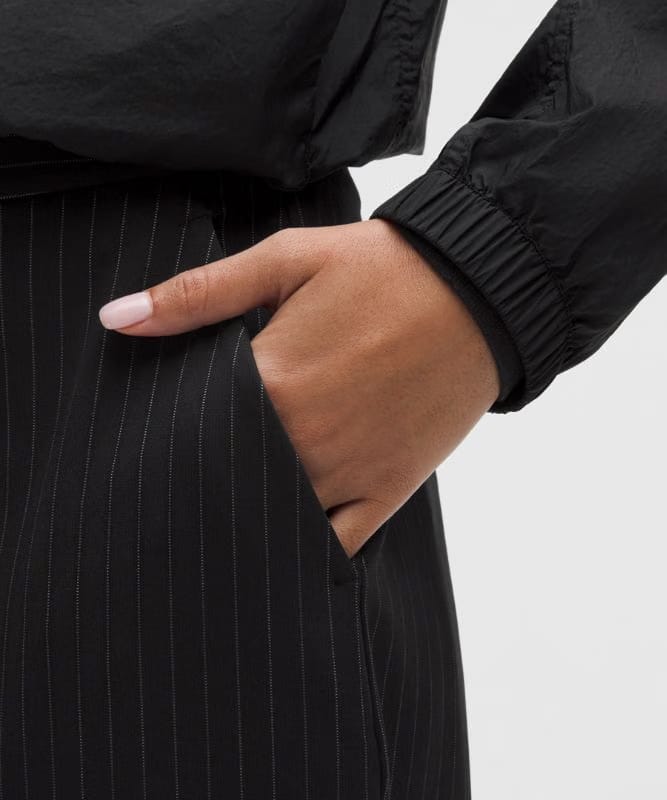lululemon Daydrift High-Rise Tapered Trouser *Regular - Black/Light Ivory