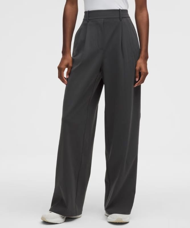 lululemon Daydrift High-Rise Wide-Leg Trouser *Regular - Graphite Grey