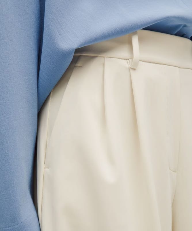 lululemon Daydrift High-Rise Wide-Leg Trouser *Regular - Light Ivory
