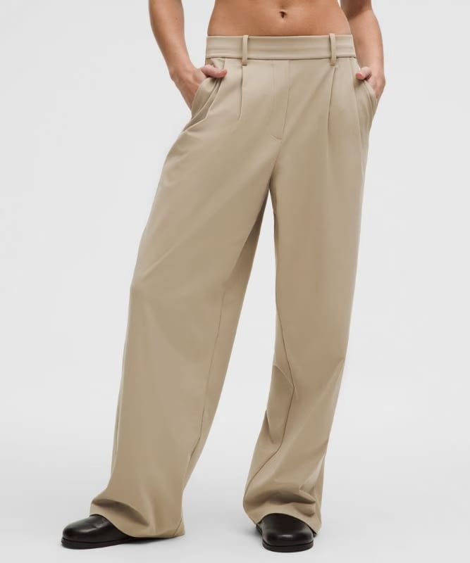 lululemon Daydrift High-Rise Wide-Leg Trouser *Regular - Sheer Oak