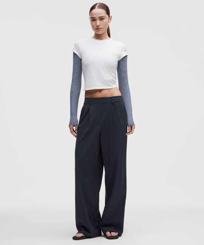 lululemon Daydrift High-Rise Wide-Leg Trouser *Regular - True Navy