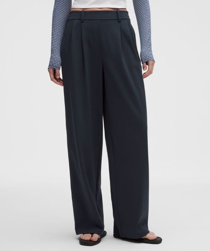 lululemon Daydrift High-Rise Wide-Leg Trouser *Regular - True Navy