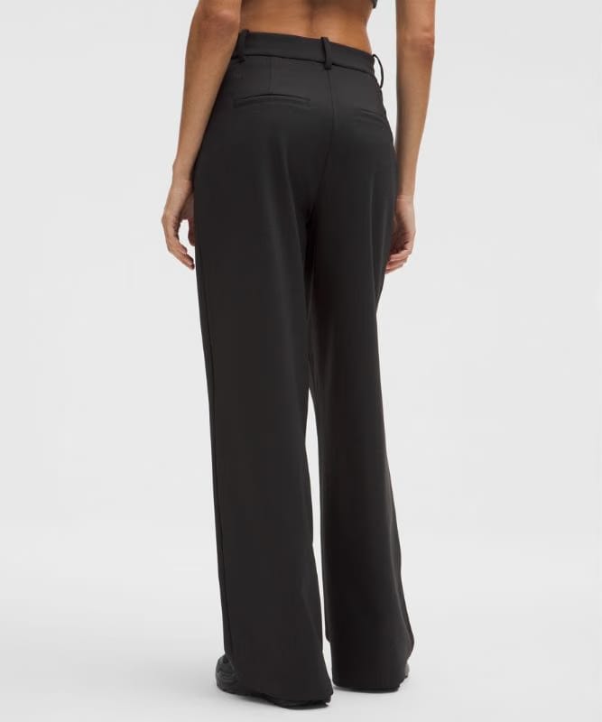 lululemon Daydrift High-Rise Wide-Leg Trouser Regular *Brushed - Black