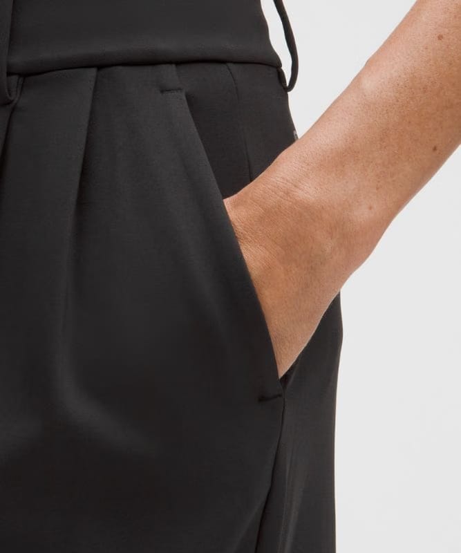 lululemon Daydrift High-Rise Wide-Leg Trouser Regular *Brushed - Black