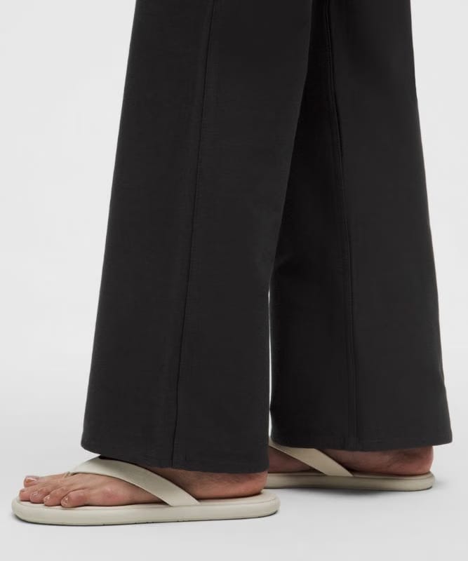 lululemon EasyFive High-Rise Subtle-Flare Pant *Regular - Black