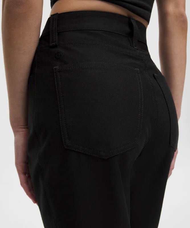 lululemon EasyFive High-Rise Subtle-Flare Pants *Asia Fit - Black