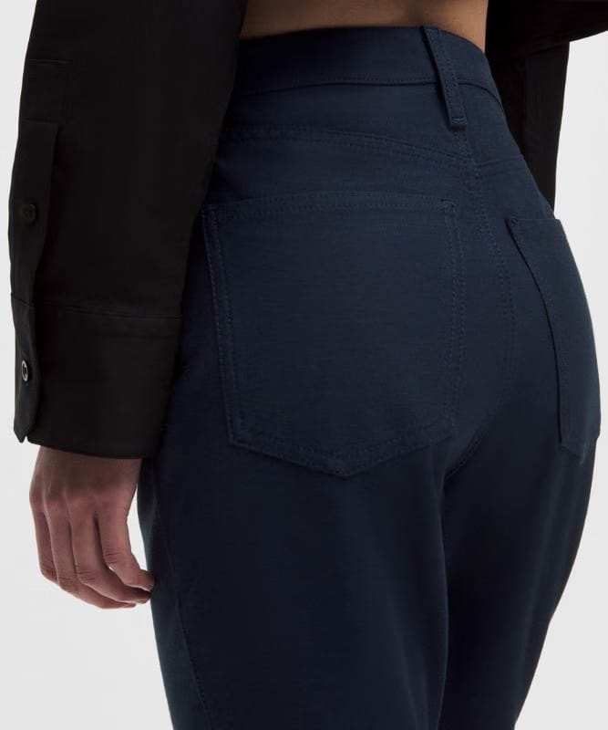 lululemon EasyFive High-Rise Subtle-Flare Pants *Asia Fit - Black