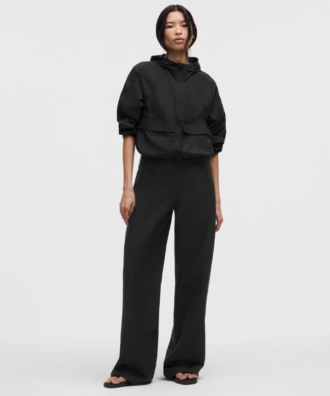 lululemon EasyFive Low-Rise Classic Wide-Leg Pant *Regular - Black