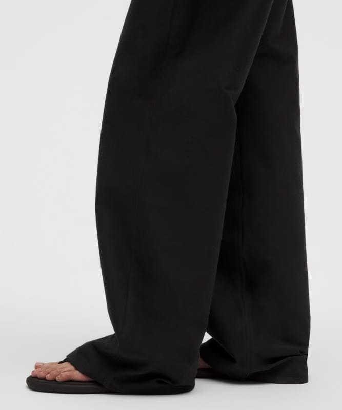 lululemon EasyFive Low-Rise Classic Wide-Leg Pant *Regular - Black