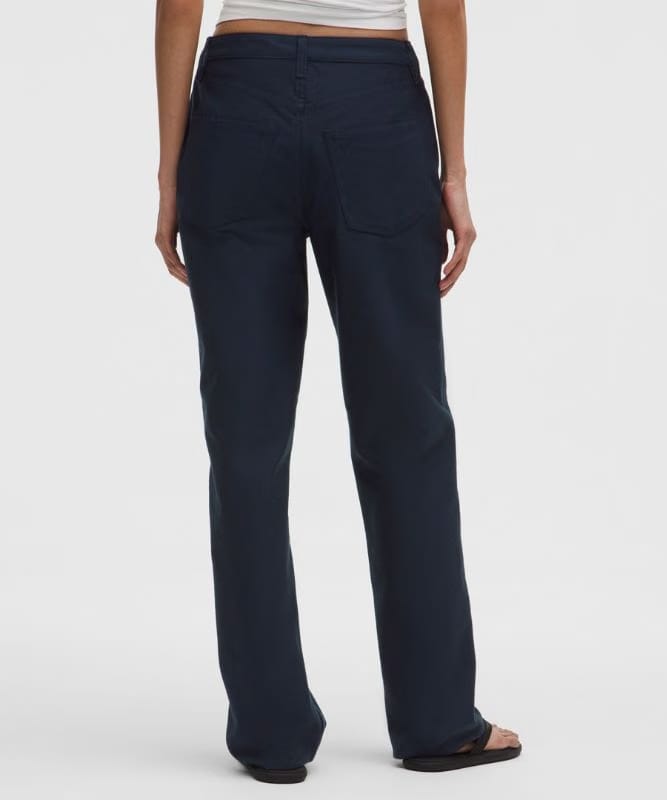 lululemon EasyFive Mid-Rise Relaxed-Straight Pant *Regular - True Navy