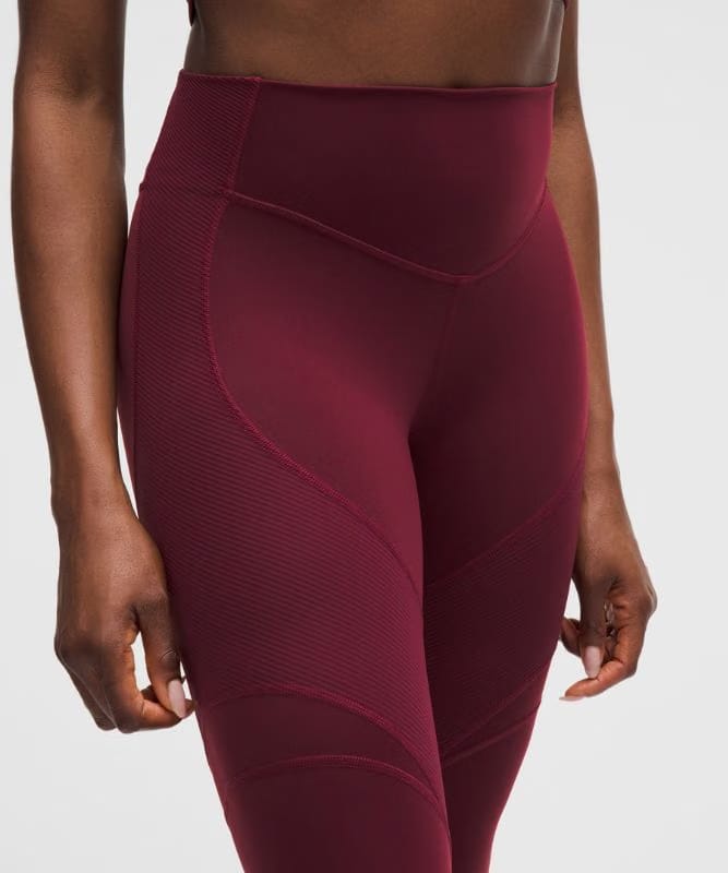 lululemon Everlux Panelled High-Rise Tight 25" - Black