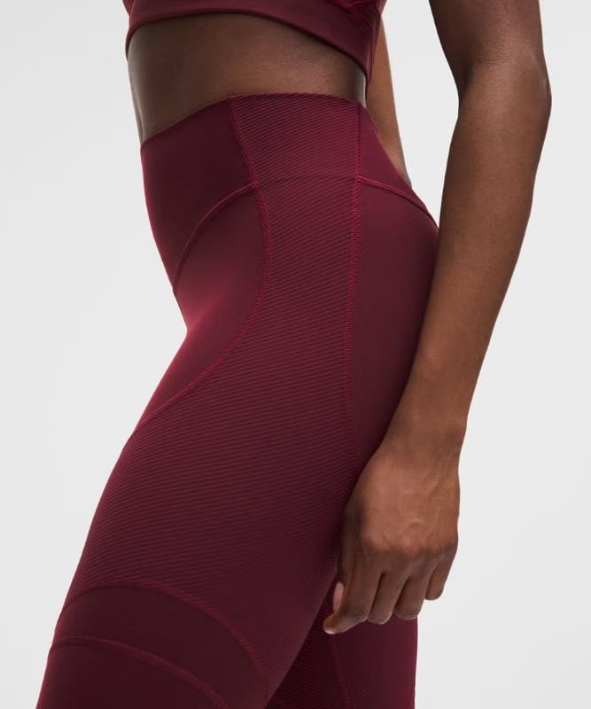 lululemon Everlux Panelled High-Rise Tight 25" - Black