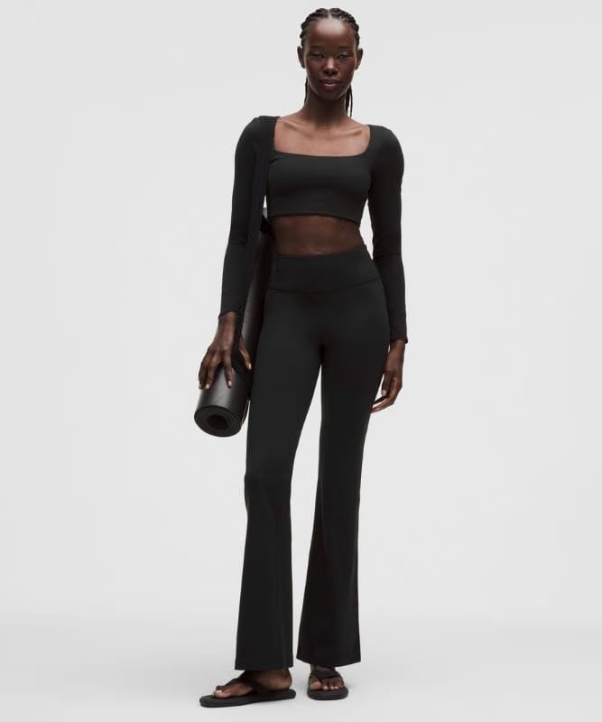 lululemon Groove High-Rise Flared Pant *Warm - Black