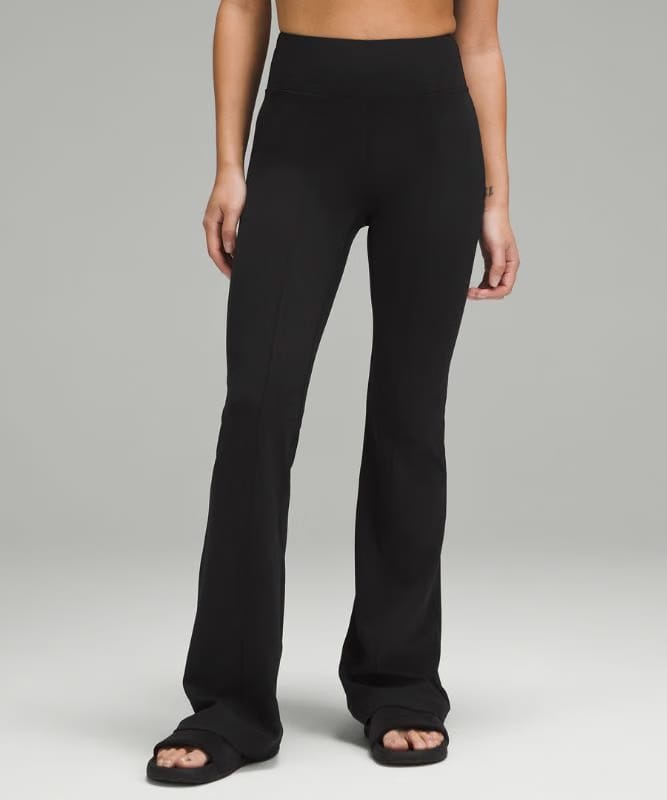 lululemon Groove High-Rise Flared Pant with Pockets 30" *Asia Fit - Black
