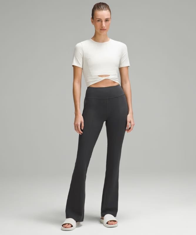 lululemon Groove High-Rise Flared Pant with Pockets 32.5" - Graphite Grey