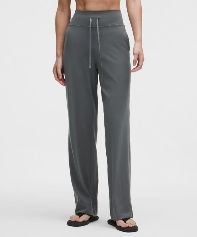 lululemon Groove High-Rise Wide-Leg Pants *Asia Fit - Onyx Grey