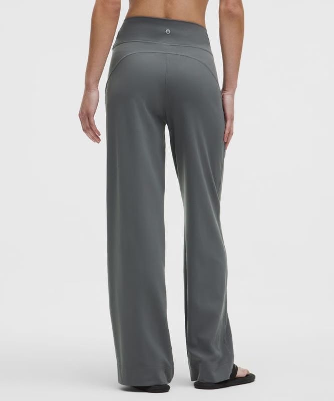 lululemon Groove High-Rise Wide-Leg Pants *Asia Fit - Onyx Grey