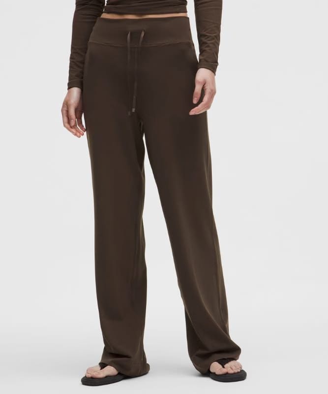 lululemon Groove High-Rise Wide-Leg Pants *Asia Fit - Walnut Crunch