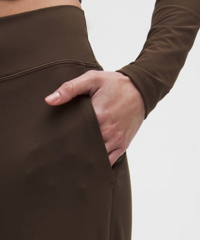 lululemon Groove High-Rise Wide-Leg Pants *Asia Fit - Walnut Crunch