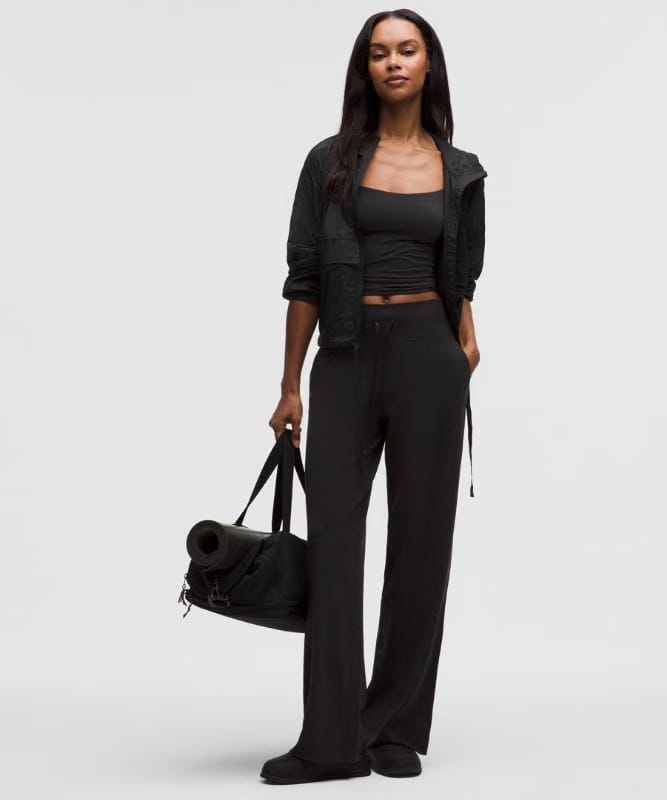 lululemon Groove Wide-Leg High-Rise Pant *Regular - Black